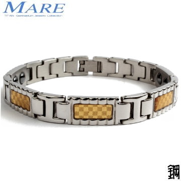 【MARE-316L白鋼系列】：金箔(格菱)寬 款