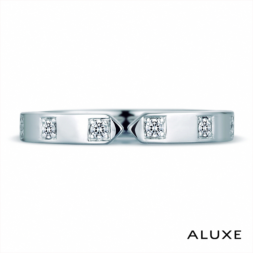【ALUXE 亞立詩鑽石】永恆約定系列 18K金女戒