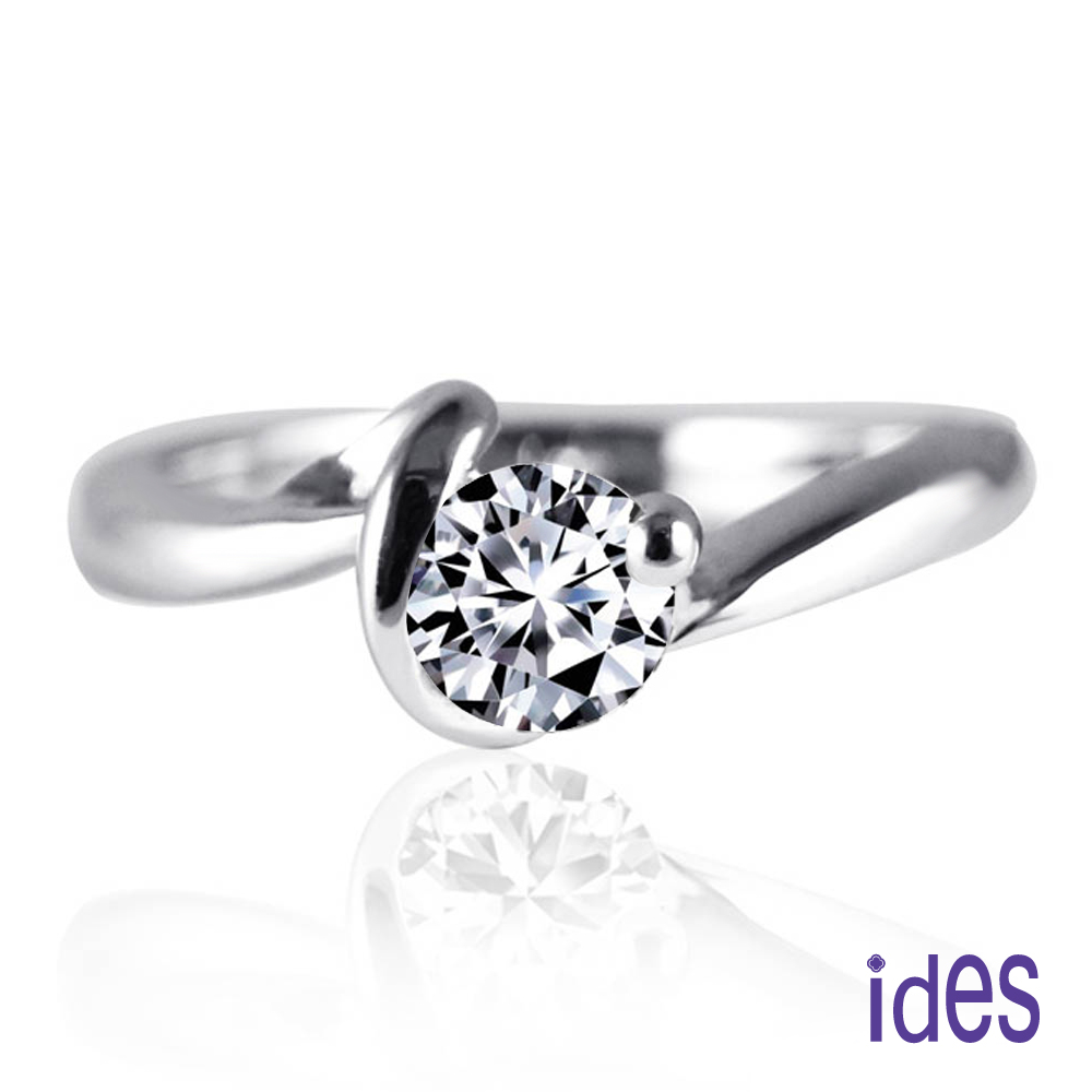 鑽石戒指 ides愛蒂思精選結婚鑽戒30分八心八箭完美車工鑽石