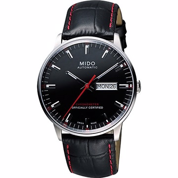 MIDO 美度 Commander II指揮官系列機械腕錶-黑 M0214311605100