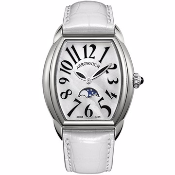 AEROWATCH Horloge lady 月相珍珠貝腕錶 A43958AA03