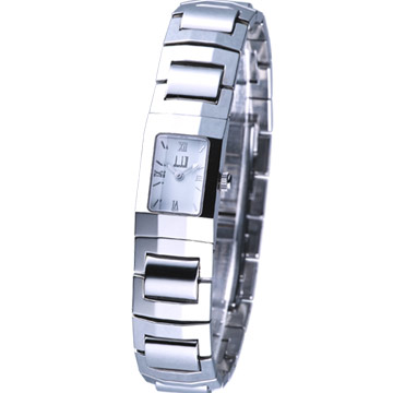 Dunhill 精緻典雅時尚腕錶 DQ-1996Z【白色】