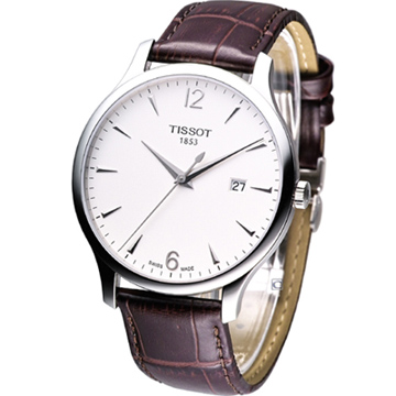 TISSOT T-TRADITION 極簡雅士 時尚腕錶-(T0636101603700)白色