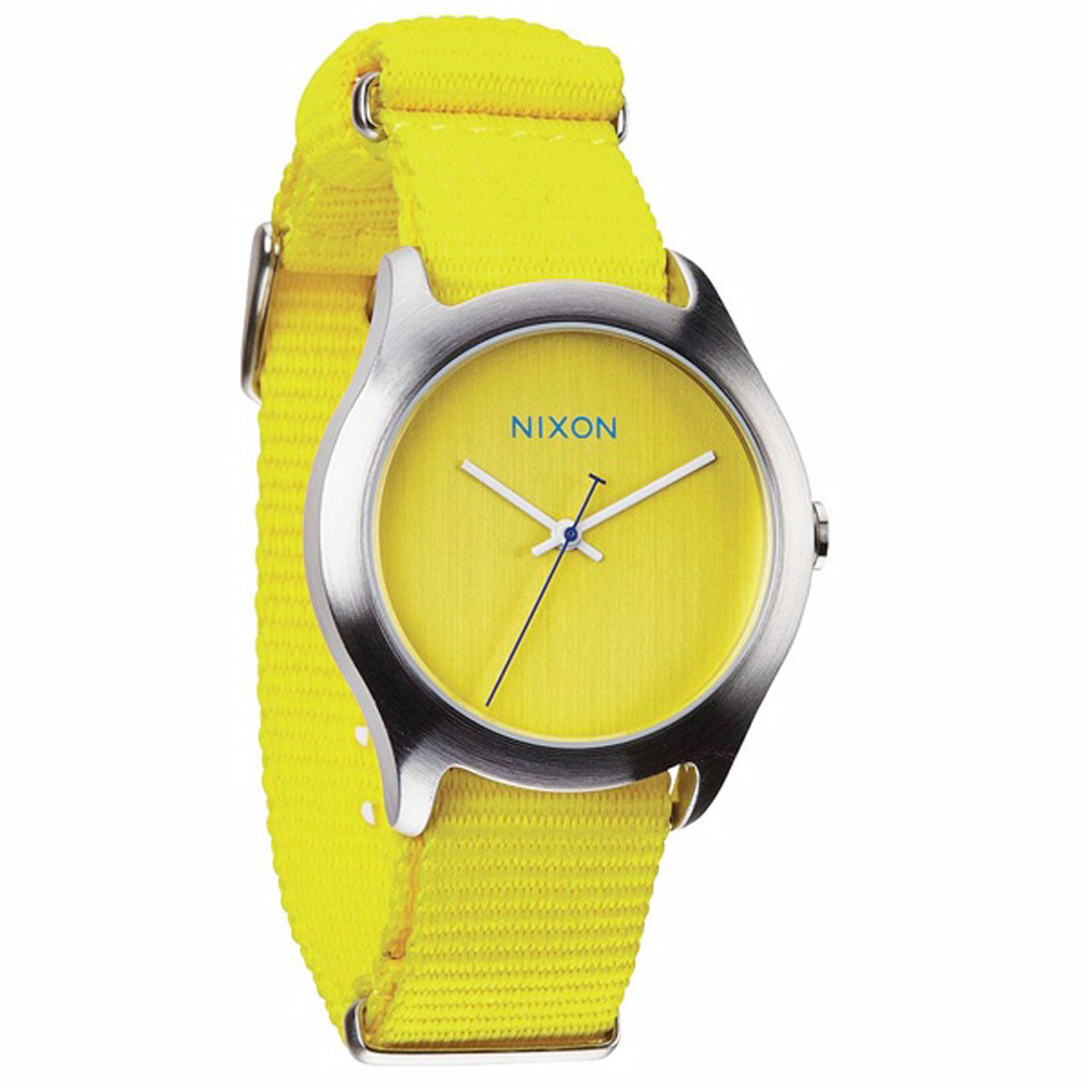 NIXON MOD 戶外冒險休閒腕錶-黃