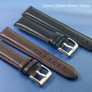 義大利進口 防水型素面高階錶帶 ( 24mm.22mm.20mm.19mm.18mm)