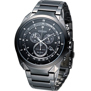 AT2155-58E 星辰錶 CITIZEN Eco-Drive 未來時尚 計時腕錶