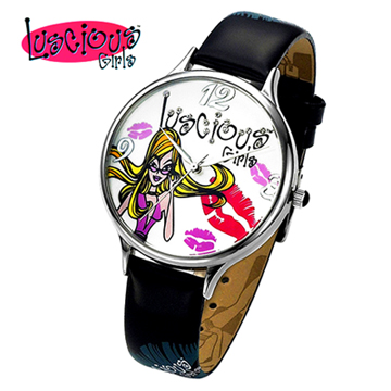 Luscious Girls 時尚耀動華麗個性風鑽錶(LG003D)