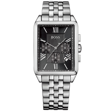 Hugo Boss 簡約優雅大錶計時腕錶