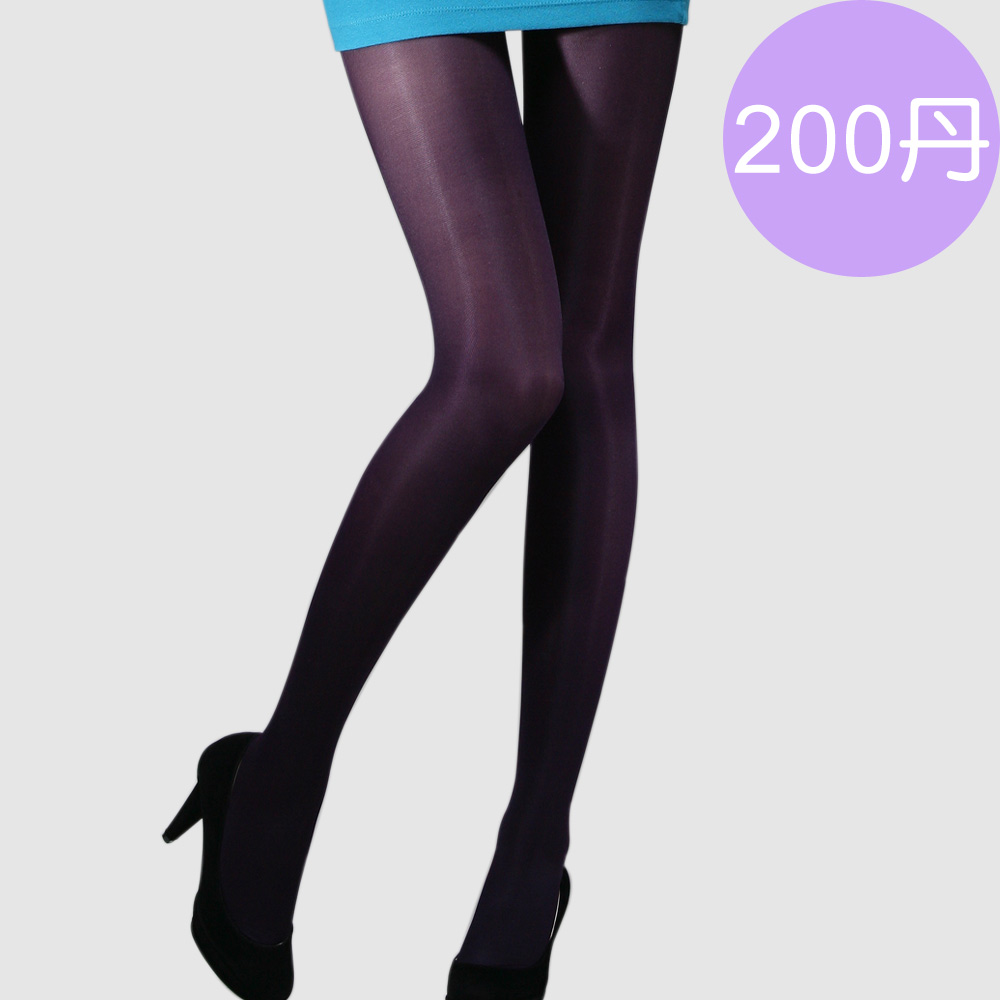 足下物語 200丹輕盈美腿襪S-XL(紫)