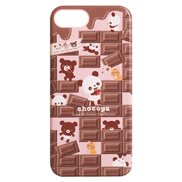 San-X 巧克貓熊 iPhone 5 手機保護殼。行李箱