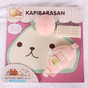 Kapibarasan 水豚君甜蜜系列便裝服(粉)