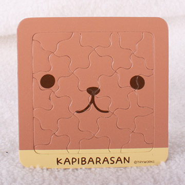 Kapibarasan 水豚君系列杯墊拼圖