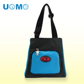 【UnMe】可愛輕巧餐袋﹧黑粉藍