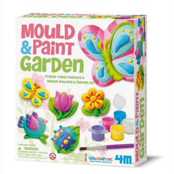 【4M美勞創作系列】Mould & Paint / Garden 蝴蝶花園(磁鐵)
