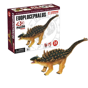 《4D MASTER》 恐龍系列-包頭龍Euoplocephalus