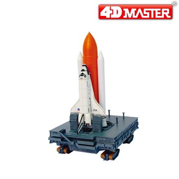 《4D MASTER》太空系列- 太空梭加發射臺 1:450