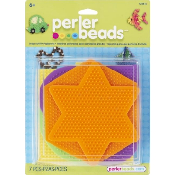 《Perler拼拼豆豆》五入大型幾何模型板組合