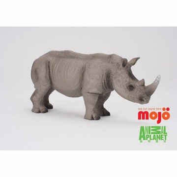 【MOJO FUN 動物模型】動物星球頻道獨家授權 - 白犀牛