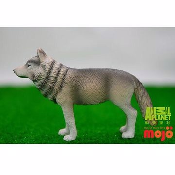 【MOJO FUN 動物模型】動物星球頻道獨家授權 - 大灰狼 (站姿)
