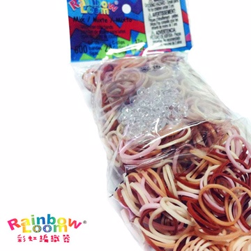 【BabyTiger虎兒寶】Rainbow Loom 彩虹編織器 彩虹圈圈 600條 補充包 - 混膚色
