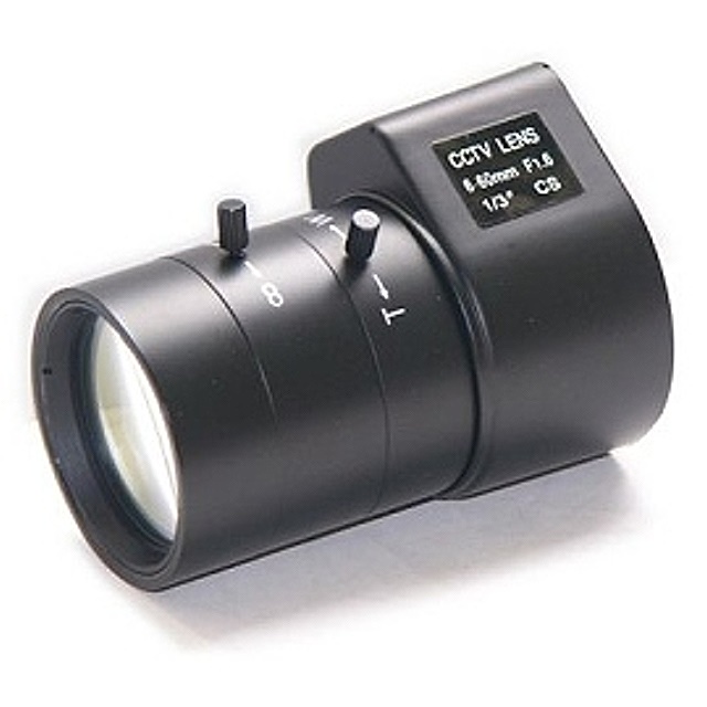DC自動光圈6~60mm/F1.6變焦鏡頭