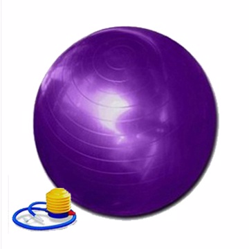 65CM 瑜珈球/抗力球/瑜伽健身球/紫色