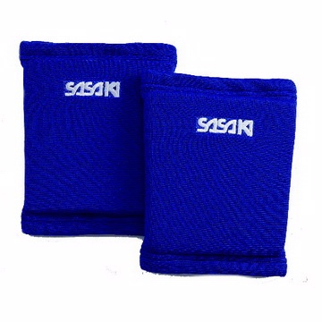《Sasaki》透氣式青少年專業排球膝蓋保護用套(藍)/002614
