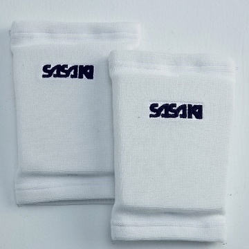 《Sasaki》透氣式青少年專業排球膝蓋保護用套(白)/002611