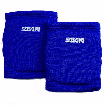 《Sasaki》透氣式成人專業排球膝蓋保護用套(藍)/002604