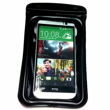HTC ONE M8漂浮防水袋 路跑防水運動臂套 附送防水耳機 內建3.5mm耳機孔 可使用線控耳機麥克風