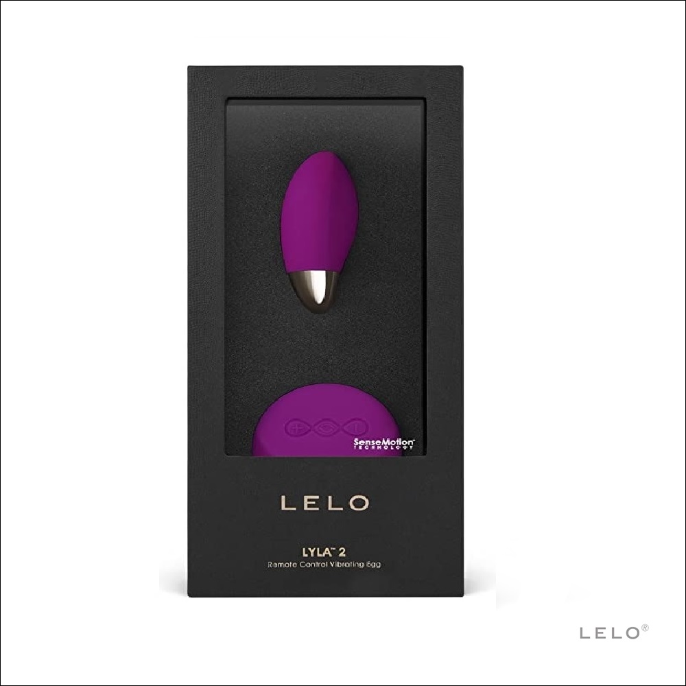 瑞典LELO-Lyla萊娜 2代 設計版 遙控情趣跳蛋-迷惑紫