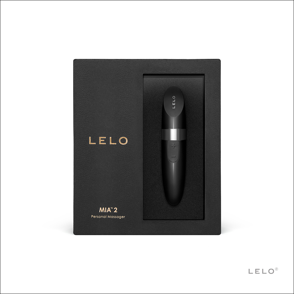 瑞典LELO-MIA 2 米婭二代 USB充電口紅式按摩器-黑