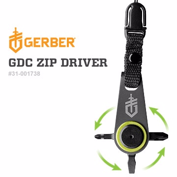 Gerber GDC Zip Driver 隨身攜帶螺絲起子工具組(#31-001738)