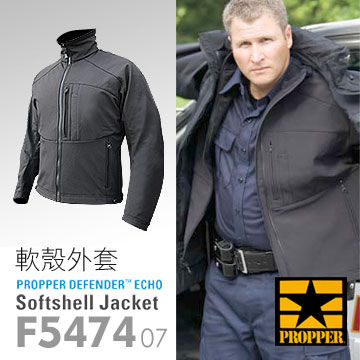 PROPPER Defender™ Echo Softshell Jacket 軟殼外套(黑色)