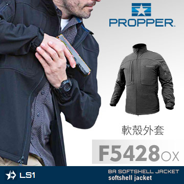 Propper BA Softshell Jacket 軟殼外套-黑色
