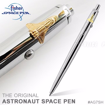 Fisher Astronaut Space Pen 太空人系列筆-銀殼(#AG7SH)