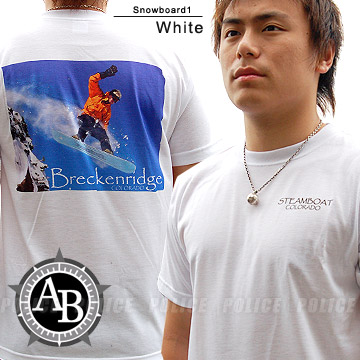 American Backcountry戶外休閒圖騰T恤系列(snowboard1)