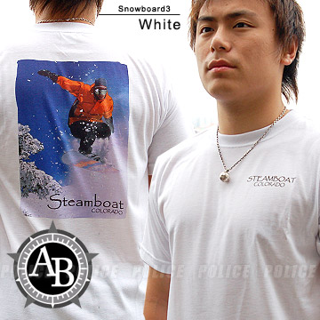 American Backcountry戶外休閒圖騰T恤系列(snowboard3)