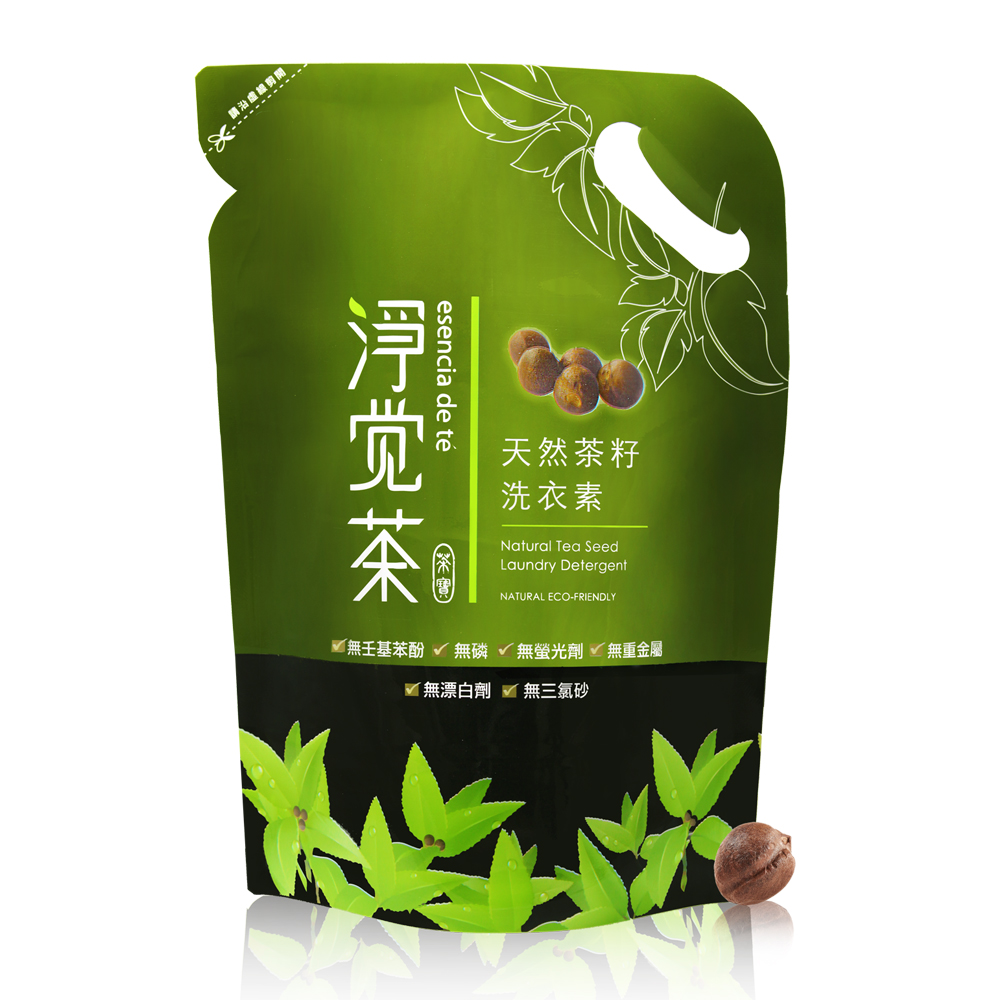 淨覺茶 茶籽洗衣素/補充包(1.8kgx12包)特惠價!!