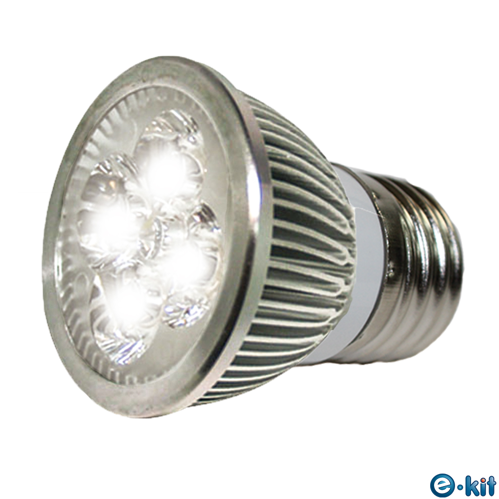 e-kit逸奇《E278C-W / 高亮度LED節能杯燈-白光》超值一入組