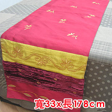 《蘿亞》刺繡檯布(33x178cm)