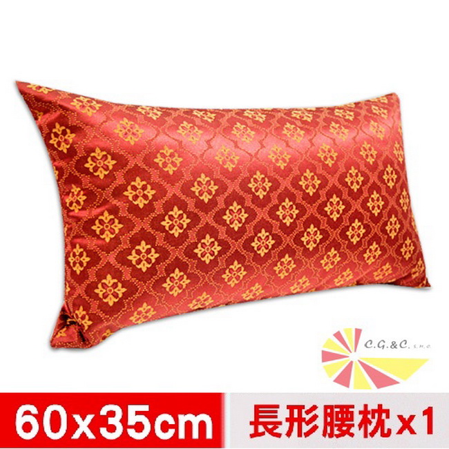 【凱蕾絲帝】花田喜事~腰枕(60*35CM)1入
