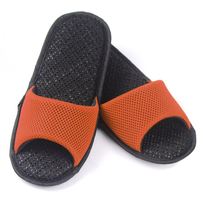AC Rabbit 開口型低均壓氣墊拖鞋(馬卡龍色系)-活力橘