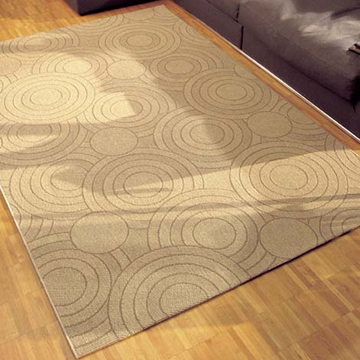 范登伯格-萊富渡假風羊毛編織地毯-圈圈(深淺兩色)160x240cm