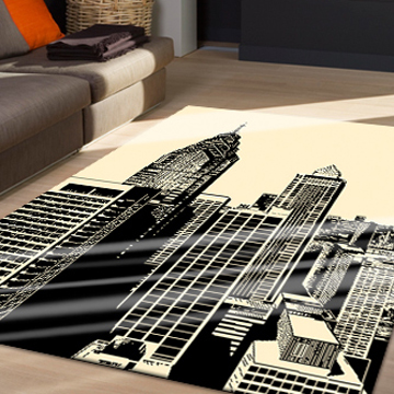 【範登伯格】創世紀時尚地毯-城市-160x225cm