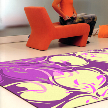 范登伯格-奧斯汀蔓葉光澤絲質感地毯-(三色可選)100x140cm