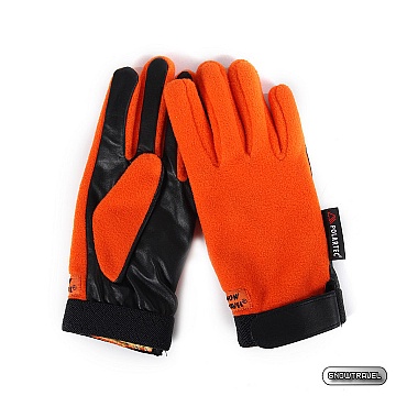 《SNOW TRAVEL》WINDBLOC 防風保暖手套(橘色)