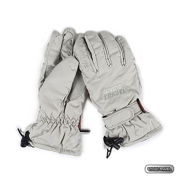 《SNOW TRAVEL》POLARTEC 保暖透氣雙層防風手套(卡其)