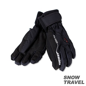 SNOW TRAVEL PRIMALOFT+GTX 防水保暖手套(黑色) STAR062-BLK 3200