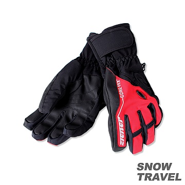 SNOW TRAVEL PRIMALOFT+GTX 防水保暖手套(紅色) STAR062-RED 3200